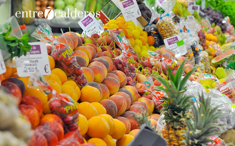 Arrancando el día en el mercado