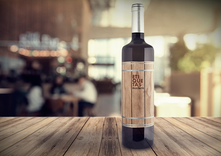 ¿Por qué no usar la madera para etiquetar un vino?