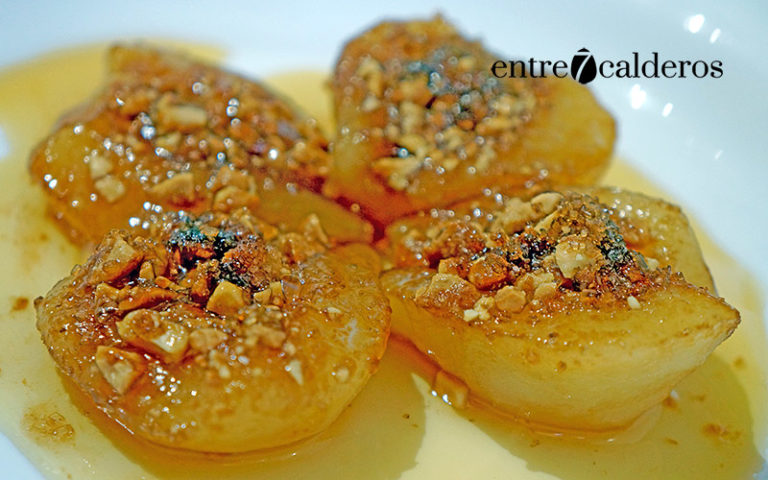 Peras Gratinadas