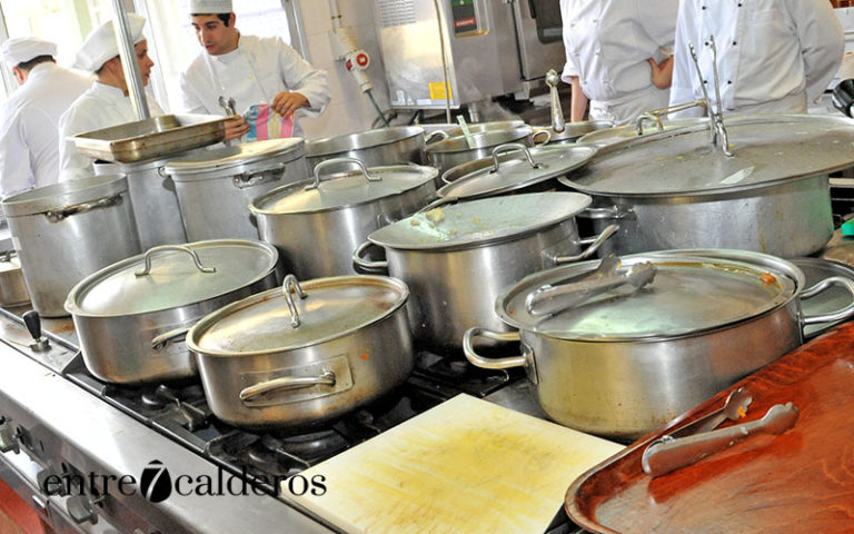 Cocina industrial./ M. Expósito