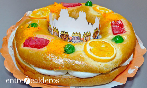 Roscón de Reyes, un día de niños