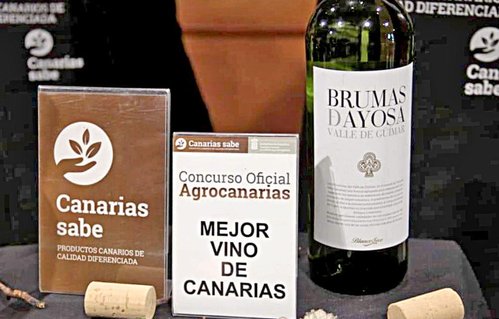 El mejor vino de Canarias es blanco, seco y de Güímar