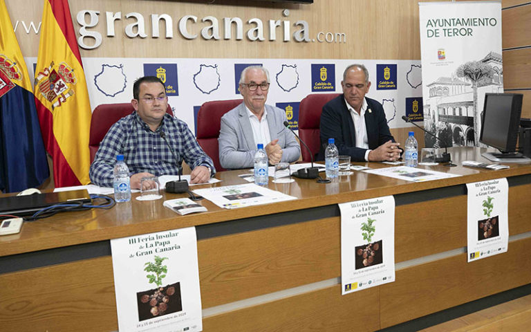 Un momento del acto de presentación de la Feria