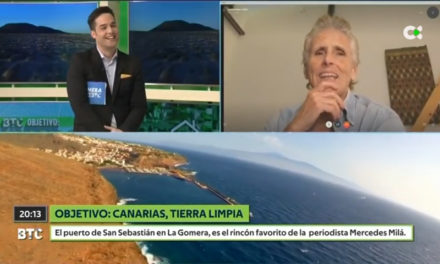 La miel de palma de Vallehermoso cautiva a Mercedes Milá