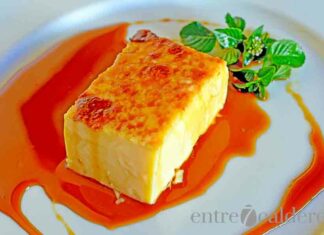 Leche asada, abanderada de los postres gomeros Leche asada. Foto: © Manuel expósito. | Entre 7 Calderos.