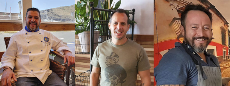 Fabián Mora. Ancor Sánchez. Armando Saldanha.