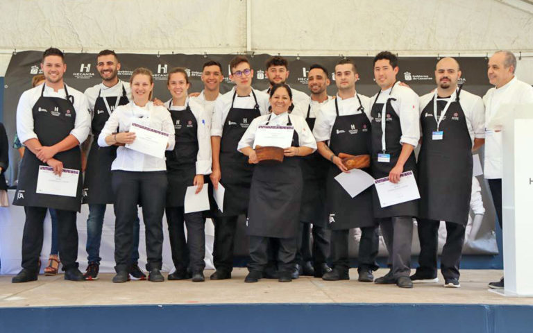Ria Katharina Jahnke y Kibsain Lugo, ganadores del V Certamen Regional de Gastronomía