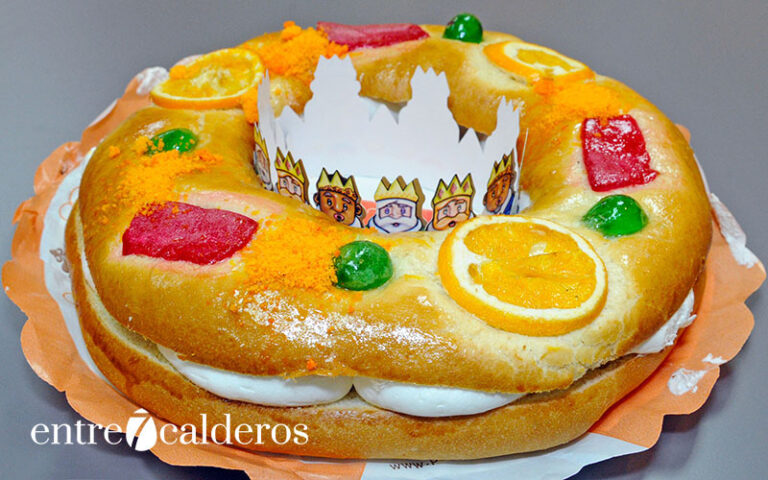 Roscón de Reyes, un día de niños