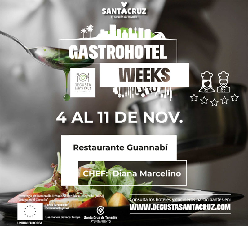 El restaurante Guannabí acoge desde este sábado la iniciativa ‘GastroHotel Weeks’