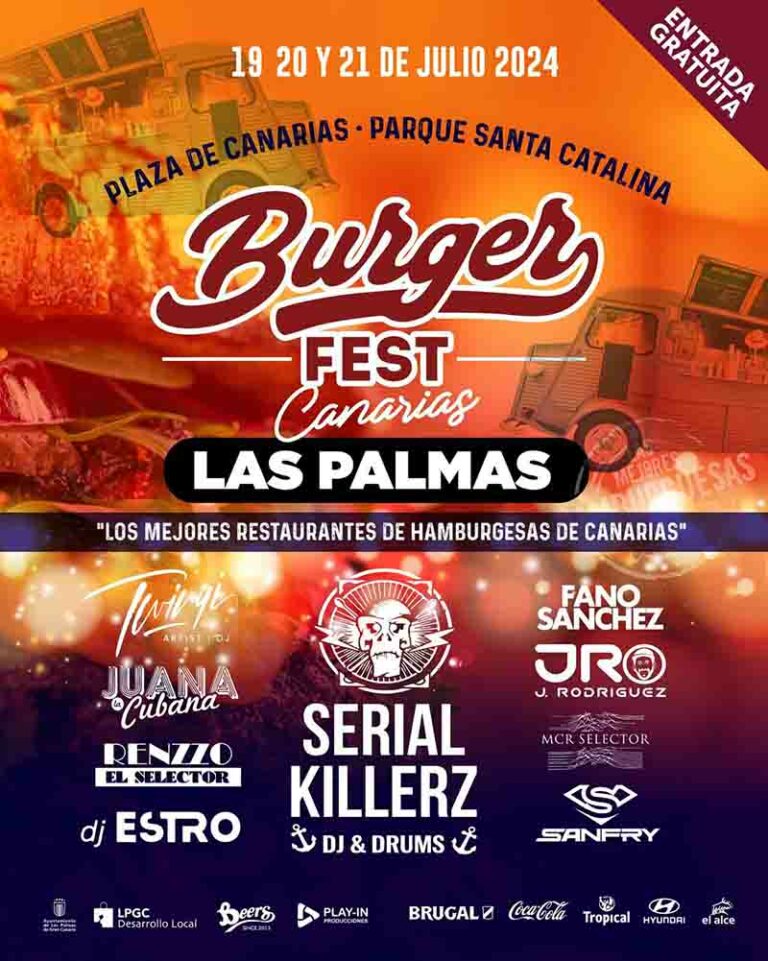 El Ayuntamiento impulsa la segunda edición del ‘Burger Fest Canarias Las Palmas’ en el Parque de Santa Catalina