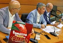 Un momento de la presentación de esta mañana.