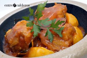 Lomo de cherne a la marinera con almejas. | © Manuel Expósito.